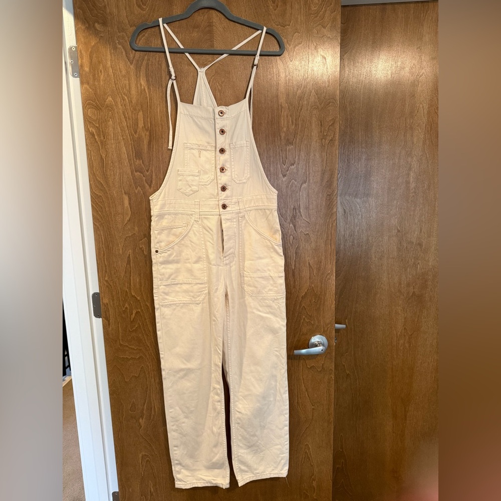 Anthro Pilcro Denim Overalls